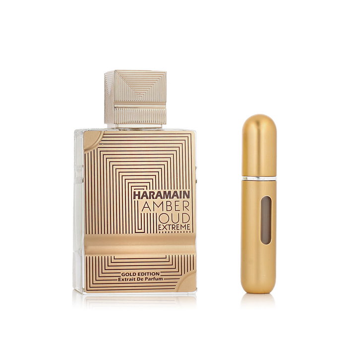 Al Haramain Amber Oud Gold Edition Extreme Eau de Parfum 60ml + Atomizador de viaje