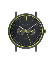 Watxandco WXCA2729 Reloj Unisex Negro