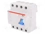ABB F204AC-63/0.03 Interruptor diferencial 4 polos 63A 30mA