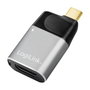LogiLink Adaptador USB 3.2 Gen2 Type-C a HDMI 4K/60 Hz y USB-C con PD, Negro/Gris