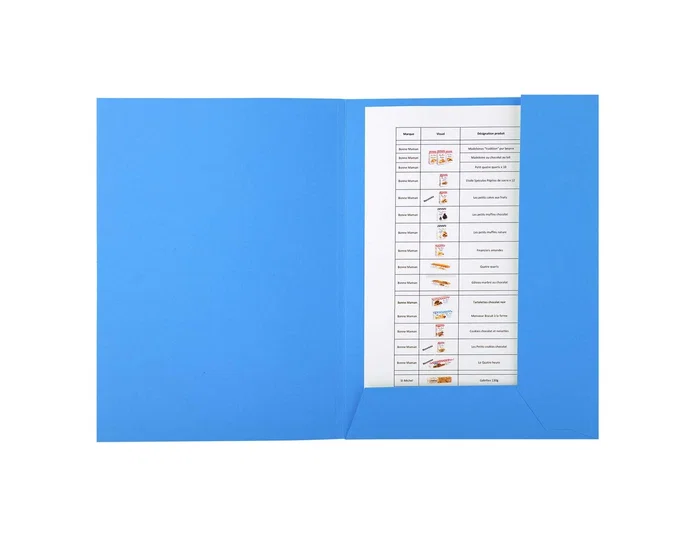 Exacompta Subcarpeta de Cartulina Reciclada A4 Colores Surtidos