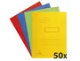 Exacompta - Subcarpeta de cartulina reciclada A4, 280 g/m², colores surtidos, con 2 solapas, certificado Blue Angel
