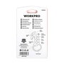 Workpro Multiherramienta 8 en 1 EDC Acero 3Cr13 Herramienta EDC para Uso Diario