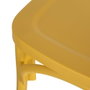 Silla Apilable Amarillo Polipropileno 48,50 X 43 X 91 cm (Set de 4)