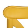 Silla Apilable Amarillo Polipropileno 48,50 X 43 X 91 cm (Set de 4)