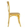 Silla Apilable Amarillo Polipropileno 48,50 X 43 X 91 cm (Set de 4)
