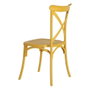 Silla Apilable Amarillo Polipropileno 48,50 X 43 X 91 cm (Set de 4)