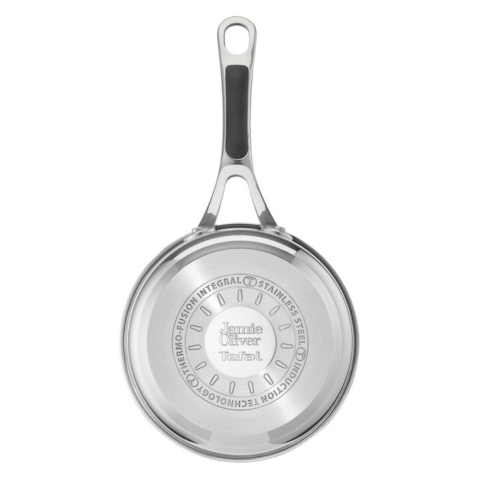 Tefal E307S7 Juego de Ollas de 7 Piezas by Jamie Oliver de Acero Inoxidable Apto para Inducción y Lavavajillas