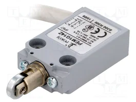 POKÓJ Interruptor de fin de carrera NO + NC con cables