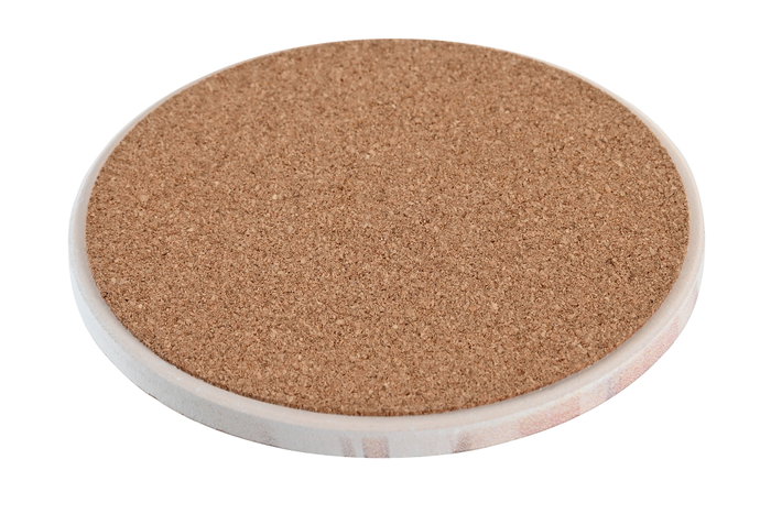 DKD Home Decor Set de 4 Posavasos de Dolomita y Corcho Beige y Marrón 10,8x10,8 cm DKD Home Decor Set de 4 Posavasos de Dolomita y Corcho Beige y Marrón 10,8x10,8 cm