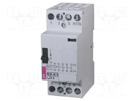 ETI POLAM Contactor RD 4-polar de instalación 25A 24VAC/24VDC