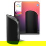 Philips Hue Play White and Color Ambiance Lámpara de Mesa Inteligente Wall Washer, Bluetooth/Zigbee, Luz Variable, Negro, Para UE/Reino Unido
