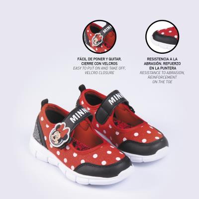Deportiva Suela Ligera Eva Bailarina Minnie Rojo 28 Deportiva Suela Ligera Eva Bailarina Minnie Rojo 28