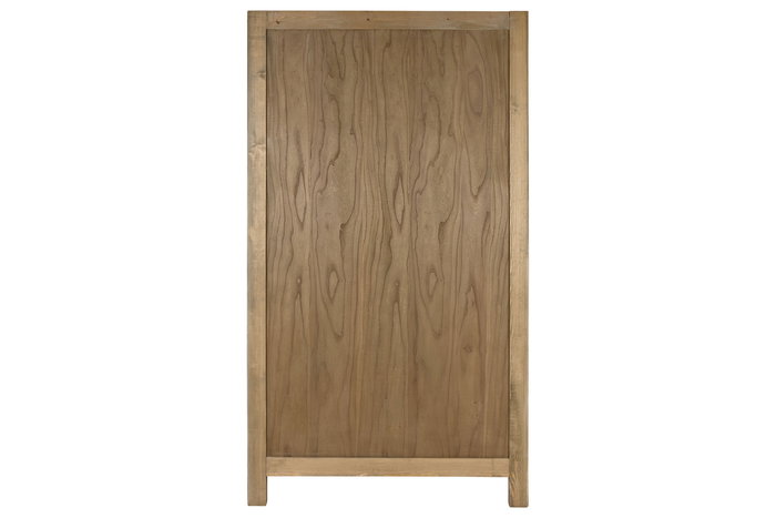 DKD Home Decor Armario Item Home Natural 2 Puertas 115 x 48 x 210 cm Olmo Macizo