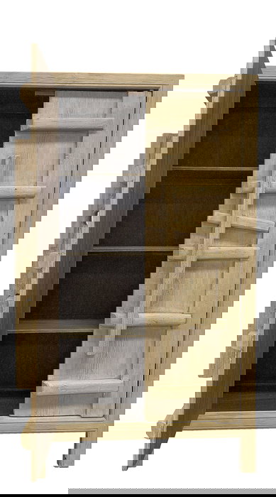 DKD Home Decor Armario Item Home Natural 2 Puertas 115 x 48 x 210 cm Olmo Macizo