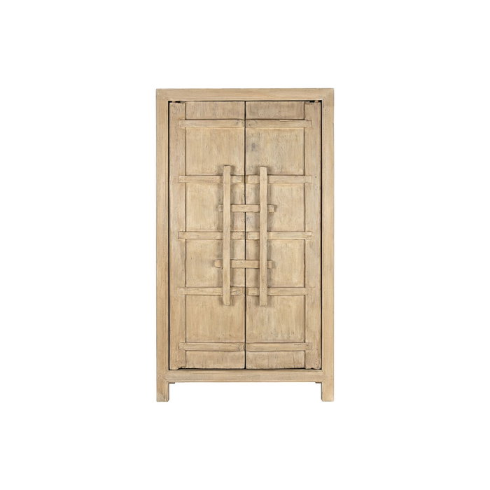 DKD Home Decor Armario Item Home Natural 2 Puertas 115 x 48 x 210 cm Olmo Macizo