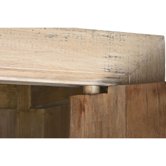DKD Home Decor Armario Item Home Natural 2 Puertas 115 x 48 x 210 cm Olmo Macizo