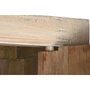 DKD Home Decor Armario Item Home Natural 2 Puertas 115 x 48 x 210 cm Olmo Macizo