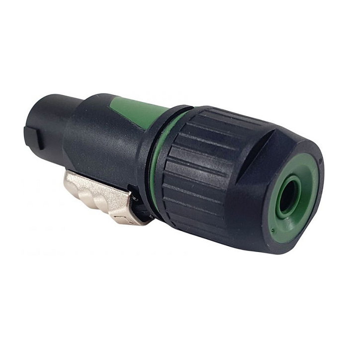 EQUIP Conector SpeakOn NP4X 4-Poliz Hembra Recto 147932, Negro y Verde, Metal y Plástico EQUIP Conector SpeakOn NP4X 4-Poliz Hembra Recto 147932, Negro y Verde, Metal y Plástico