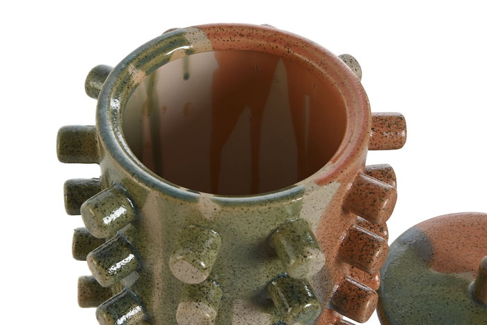 DKD Home Decor Tibor Moderno Multicolor Gres 16 x 16 x 19 cm