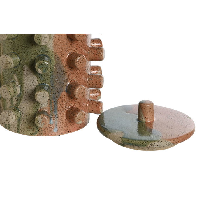 DKD Home Decor Tibor de Gres Multicolor 16x16x19 cm