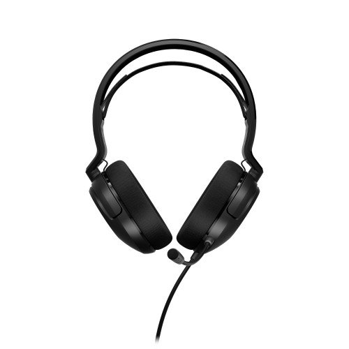 Corsair CA-9011377-EU Auriculares HS35 V2 Estéreo Multiplataforma Ligeros con Cable para Juegos, Micrófono Desmontable, PC, PS5, PS4, Xbox, Switch, Móvil, Negro