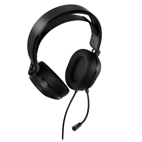 Corsair CA-9011377-EU Auriculares HS35 V2 Estéreo Multiplataforma Ligeros con Cable para Juegos, Micrófono Desmontable, PC, PS5, PS4, Xbox, Switch, Móvil, Negro