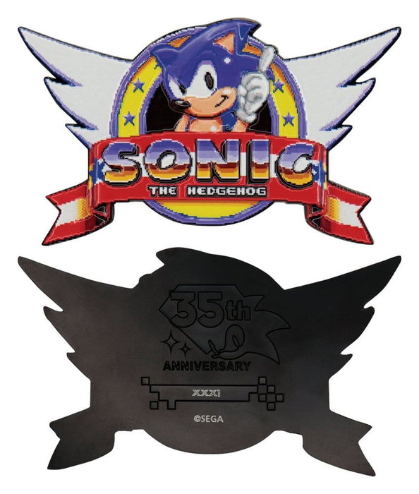 FaNaTtik Sonic The Hedgehog Moneda Original Logo