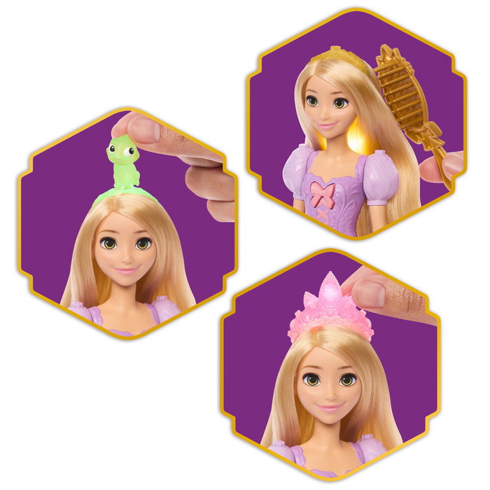 MATTEL Rapunzel con Melena Mágica Disney Princess