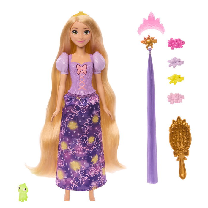 MATTEL Rapunzel con Melena Mágica Disney Princess