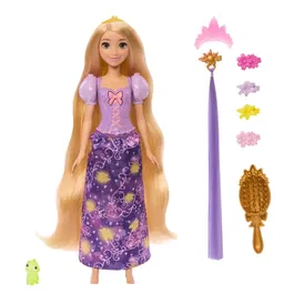 Disney Princesas Rapunzel con Cabello Magico - Princesa Disney - JHL46