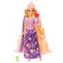 Mattel Disney Princess Muñeca Rapunzel con Melena Mágica JHL46, Cabello Luminoso y Accesorios de Peinado