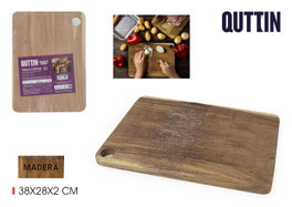 Quttin Tabla de Cortar Gum Arabic 38 x 28 cm (10 Unidades)