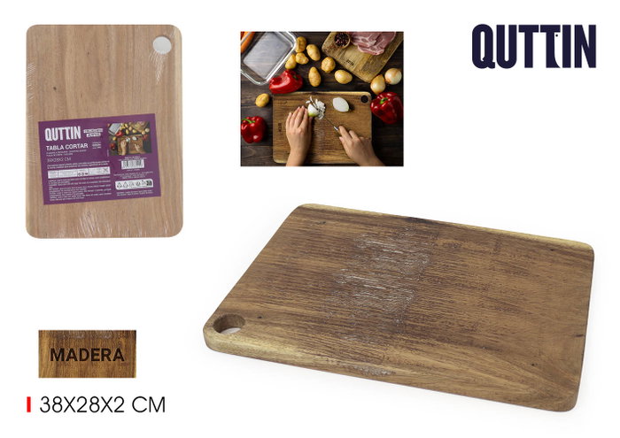 Quttin Tabla de Cortar Gum Arabic 38 x 28 cm (10 Unidades) Quttin Tabla de Cortar Gum Arabic 38 x 28 cm (10 Unidades)