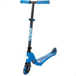 EEZI Patinete de 2 ruedas con luces azul
