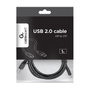 Gembird Cable USB 2.0 de USB-A a USB tipo C, 1m, Negro