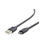 Gembird Cable USB 2.0 de USB-A a USB tipo C, 1m, Negro