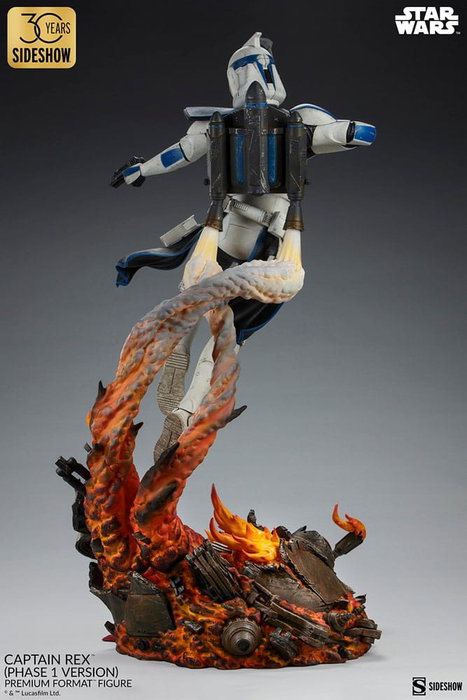 Star Wars Estatua Premium Format Captain Rex (Phase 1 Version) Sideshow Exclusive 68 cm