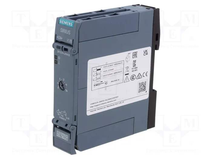 SIEMENS 3RP2574-2NW30 Relé de tiempo 1÷20s SIEMENS 3RP2574-2NW30 Relé de tiempo 1÷20s