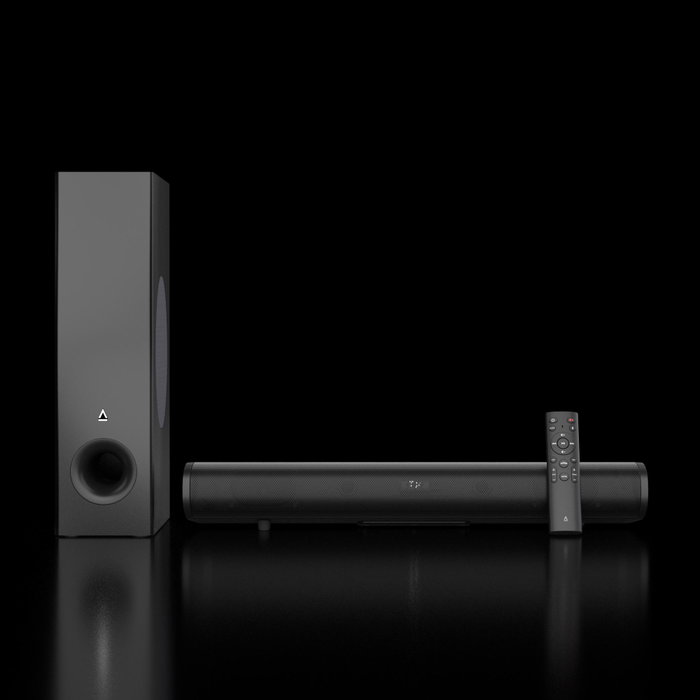 Creative Stage Pro Barra de Sonido 2.1 con Subwoofer Negra