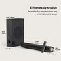 Creative Stage Pro Barra de sonido 2.1 con Subwoofer Negro
