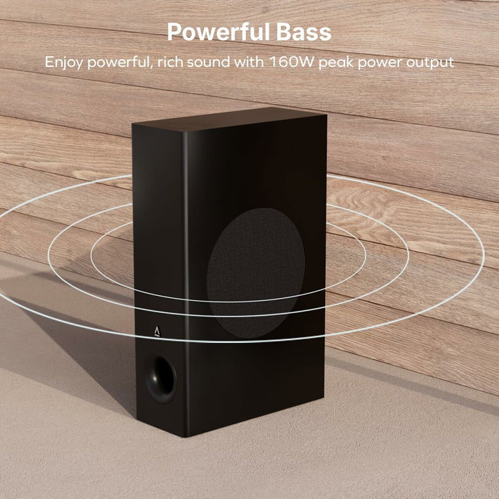 Creative Stage Pro Barra de sonido 2.1 con Subwoofer Negro Creative Stage Pro Barra de sonido 2.1 con Subwoofer Negro