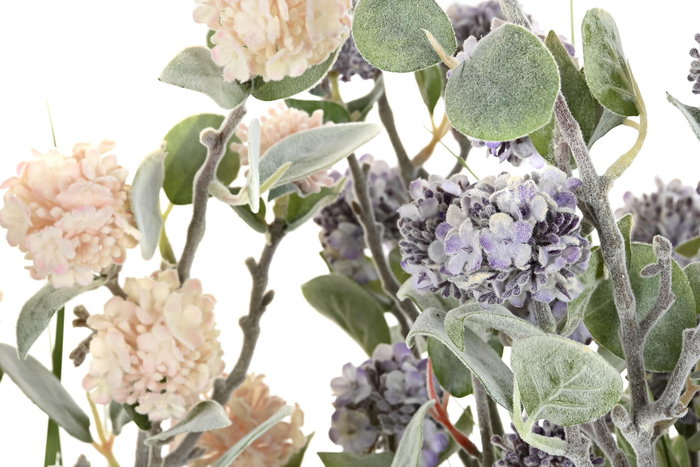 DKD Home Decor Planta de Hortensia en Surtido de PVC y Metal 30x30x78 cm DKD Home Decor Planta de Hortensia en Surtido de PVC y Metal 30x30x78 cm