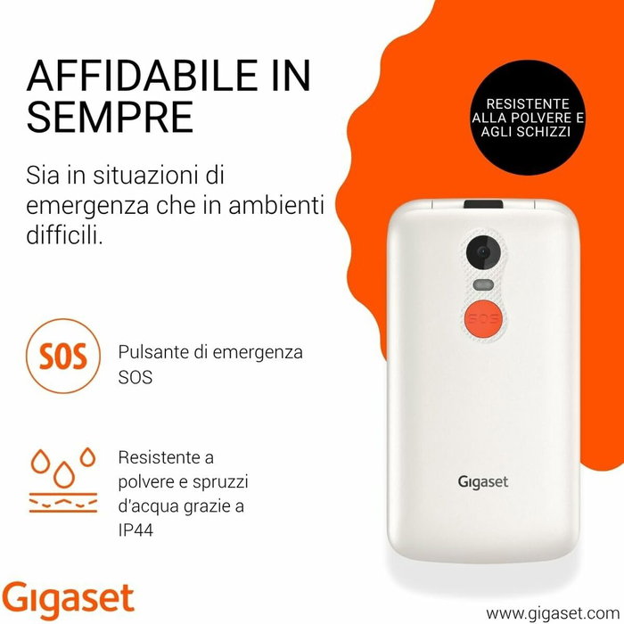 Gigaset GL595 Blanco Pearl White