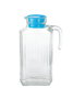 Inde Jarra de Vidrio Transparente con Tapa 1.8 L 26 x 9 x 25.7 cm (12 Unidades)
