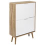 Home Deco Factory Mueble Zapatero 2 Puertas Bicolor