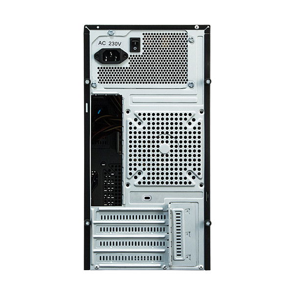 Chieftec XT-01B-OP Midi Tower PC Aluminio para placas micro ATX