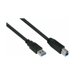 Kabelmeister Cable USB 3.0 Tipo A a Tipo A Negro 1,8m