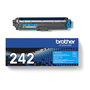 Brother TN-242C Toner Original Cian para hasta 1.400 Páginas, Compatible con HL-3142CW, HL-3152CDW, HL-3172CDW, DCP-9022CDW, MFC-9142CDN