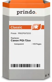 Prindo Cartucho de tinta PRICPGI72CO Classic Transparente